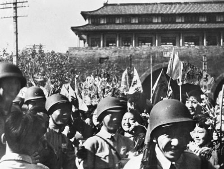人民解放军进入南京