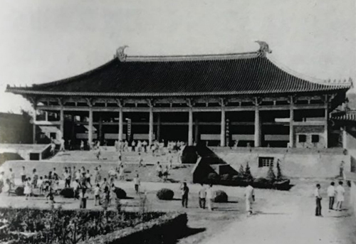 上世纪50年代的南京博物院