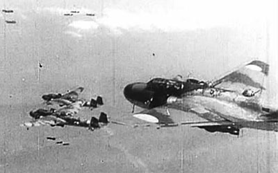 国民党军队派出的轰炸机